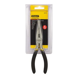 Stanley Long Nose Cutting Plier Black and Silver 6inch Stanley Long Nose Cutting Plier Black and Silver 6inch